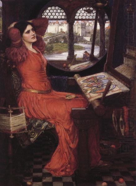 i am Half-Sick of Shadows said the Lady of Shalott, John William Waterhouse